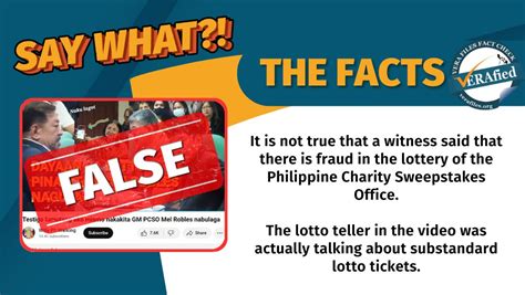 lotto scandal philippines 2024|PCSO Lotto Scandal 2024: Fake Winners Exposed by General.